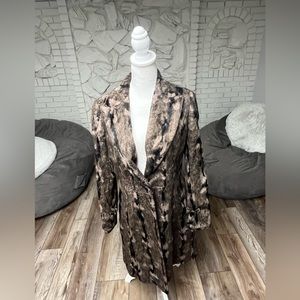Faux Fur Coat